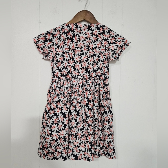 NWT J. Crew Crewcuts Girls Cotton Blend Daisy Print Dress - Picture 6 of 8